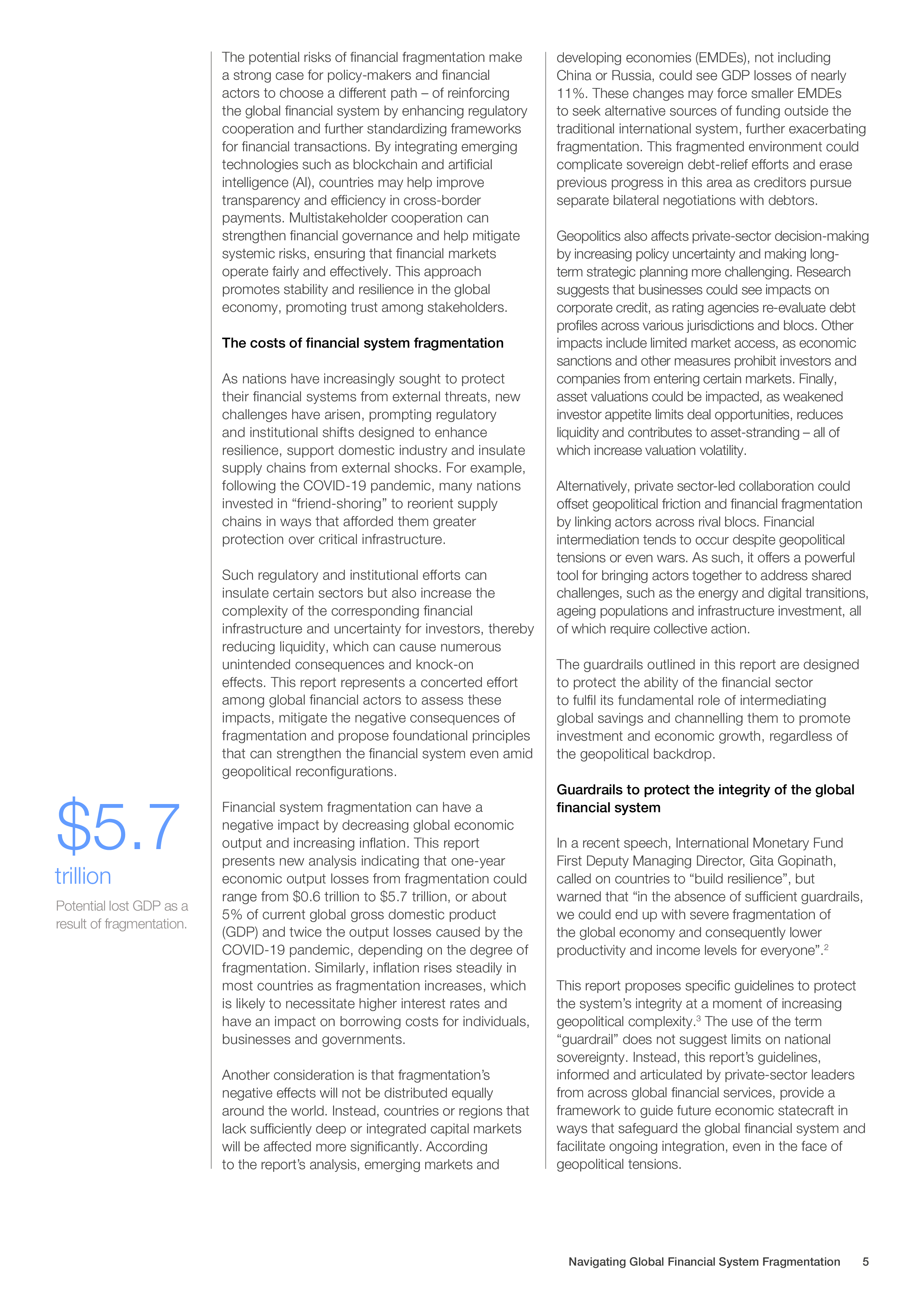 WEF奥纬咨询2025驾驭全球金融体系碎片化研究报告英文版46页